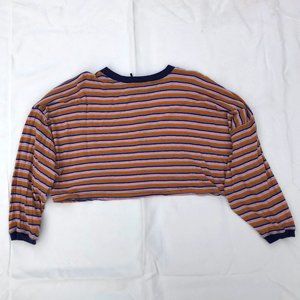 Cropped long sleeve tee
